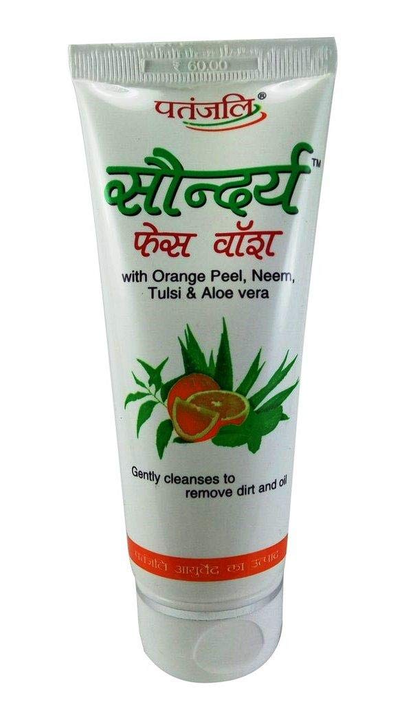 Patanjali Saundarya Face Wash, 60g