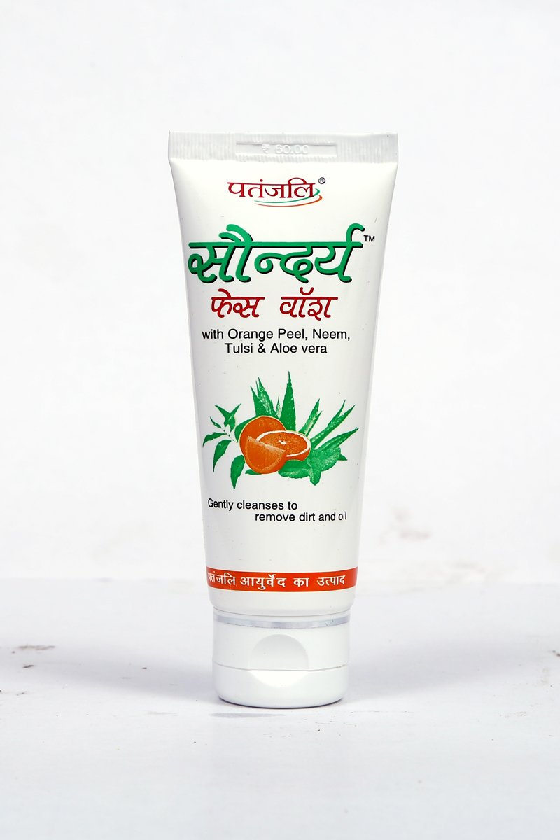 Patanjali Saundarya Face Wash, 60g