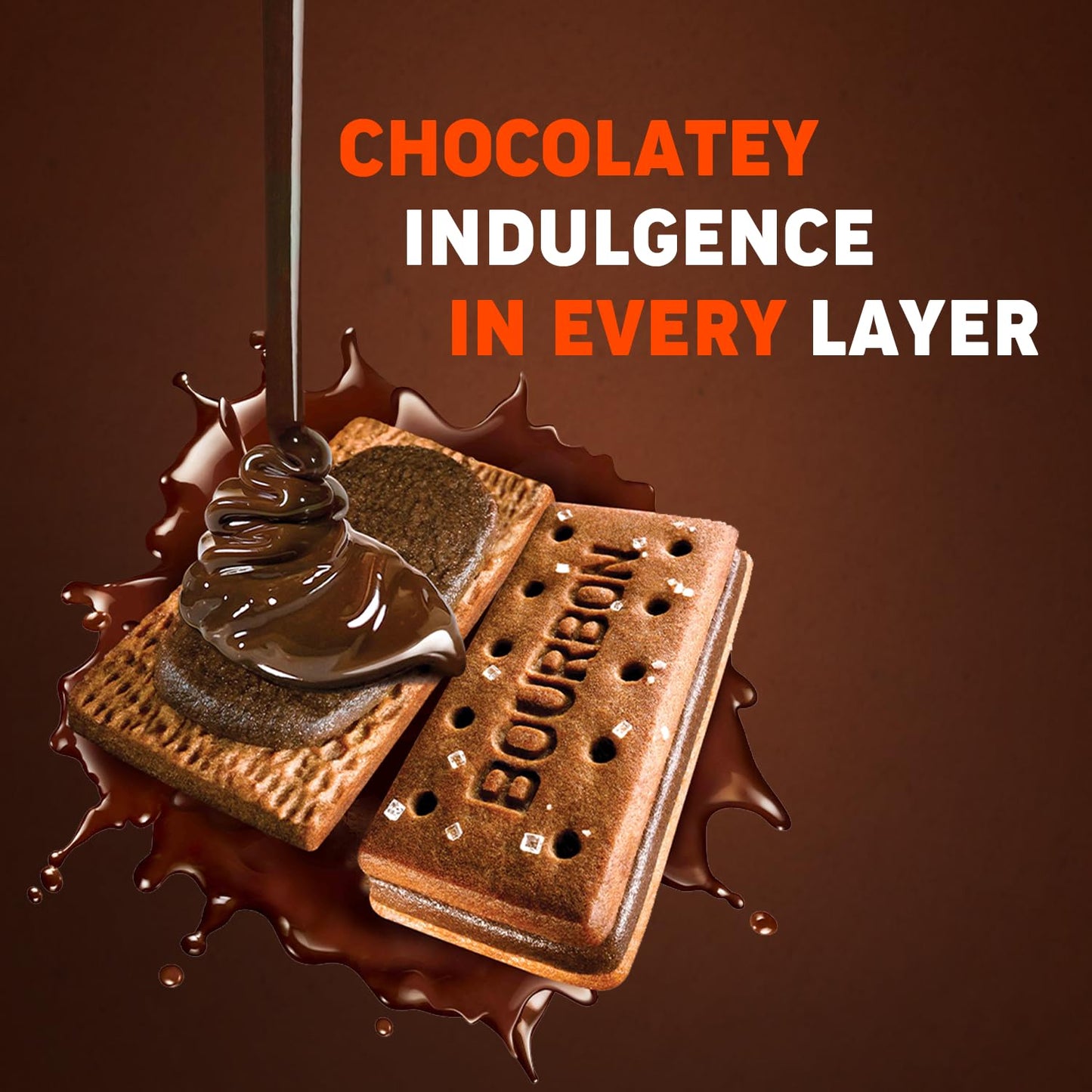 Britannia The Original Bourbon - Creme Biscuit with Chocolate | 60gm | Chocolatey Indulgence in every layer