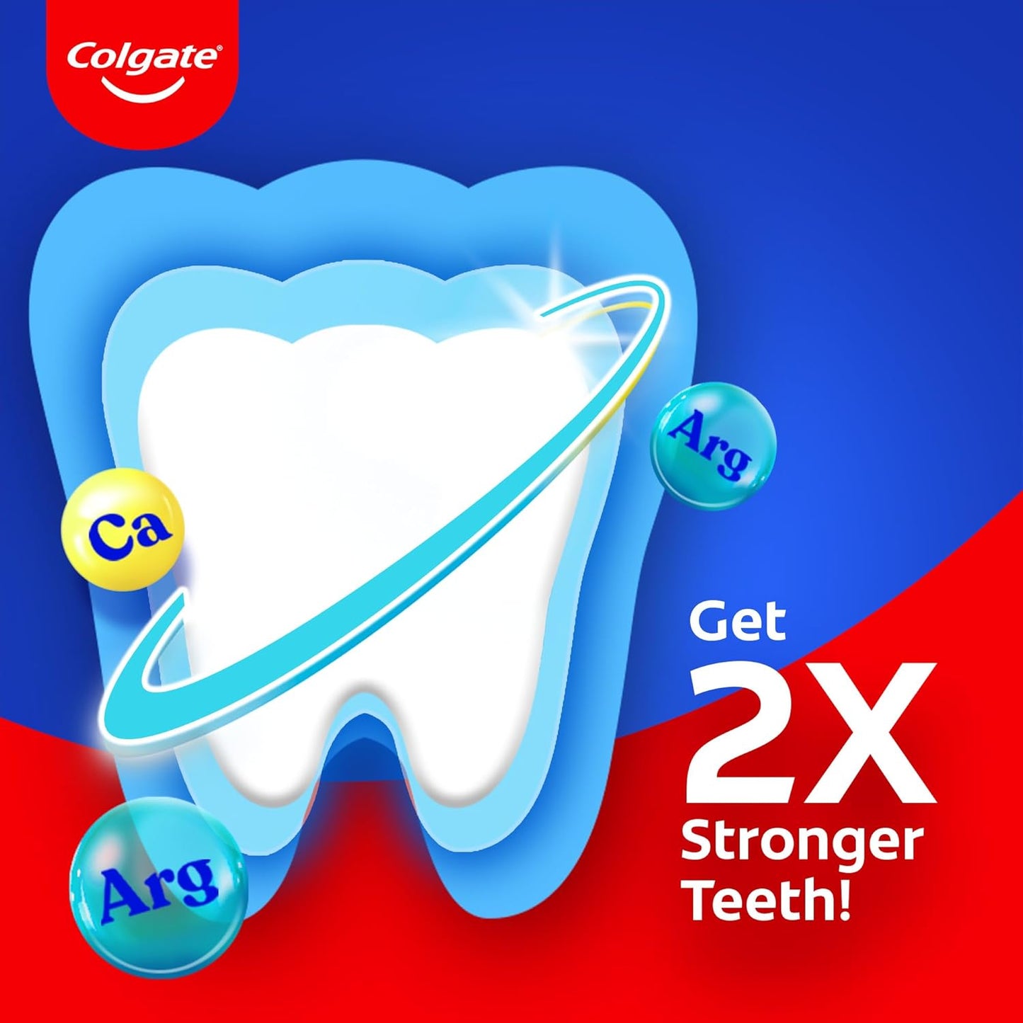 Colgate Strong Teeth, 16g, India' s No: 1 Toothpaste Brand, Calcium-boost Tooth Paste for 2X Stronger Teeth, Whitens Teeth, Fresh Breath & Prevents...