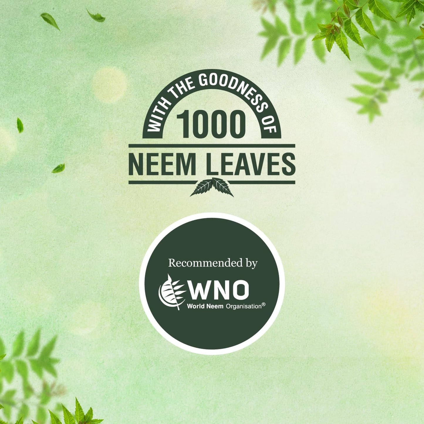 Margo Original Neem Soap 75g X 4, 300 gram | With Goodness of 1000 Neem Leaves | Infused with Vitamin E for moisturising