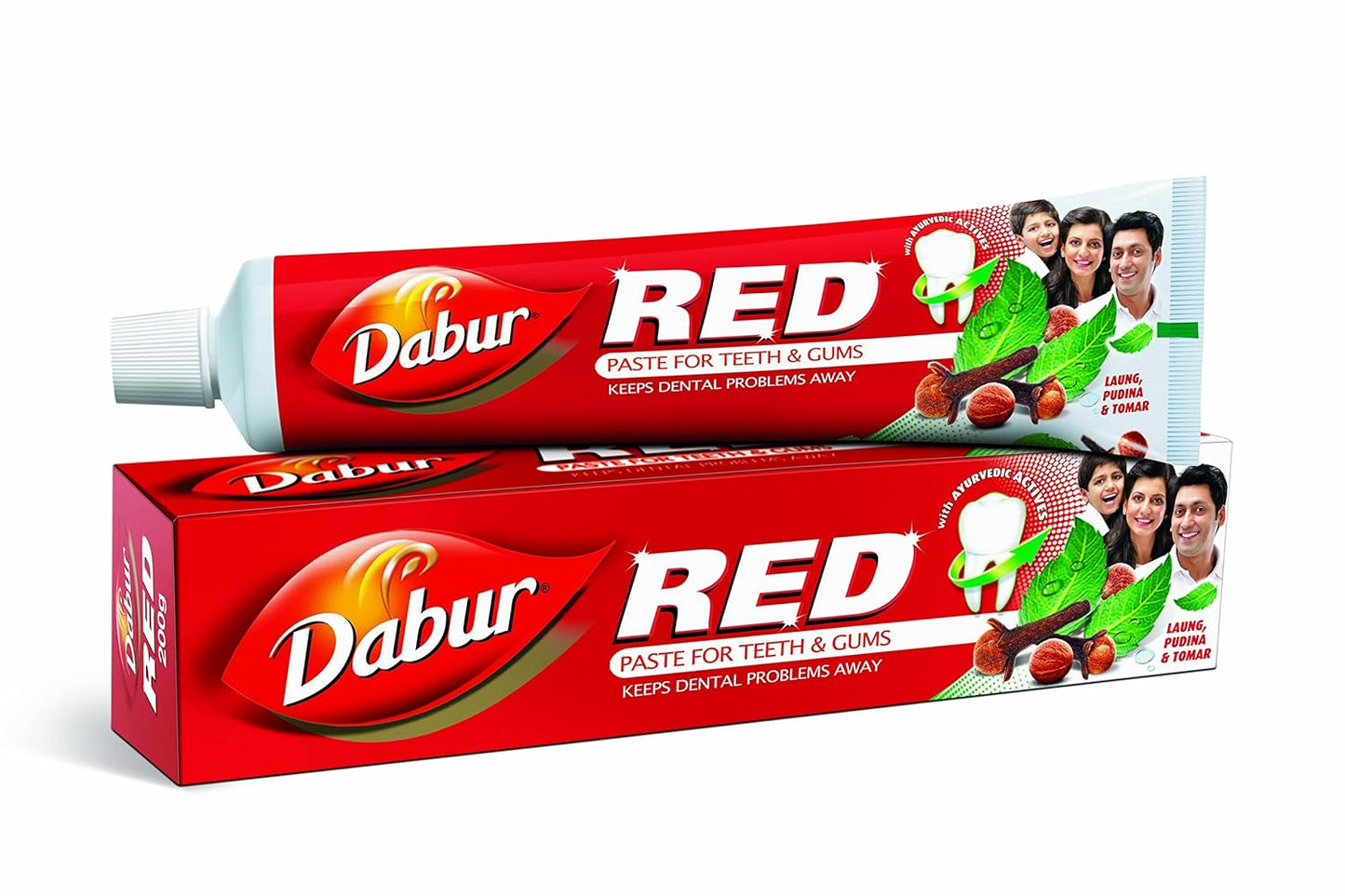 Dabur Red Toothpaste - 36g | World's No.1 Ayurvedic Paste | Fluoride Free|