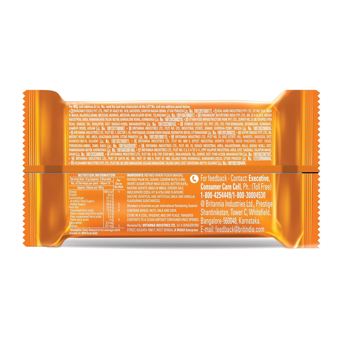 Britannia Gooday 52g packet