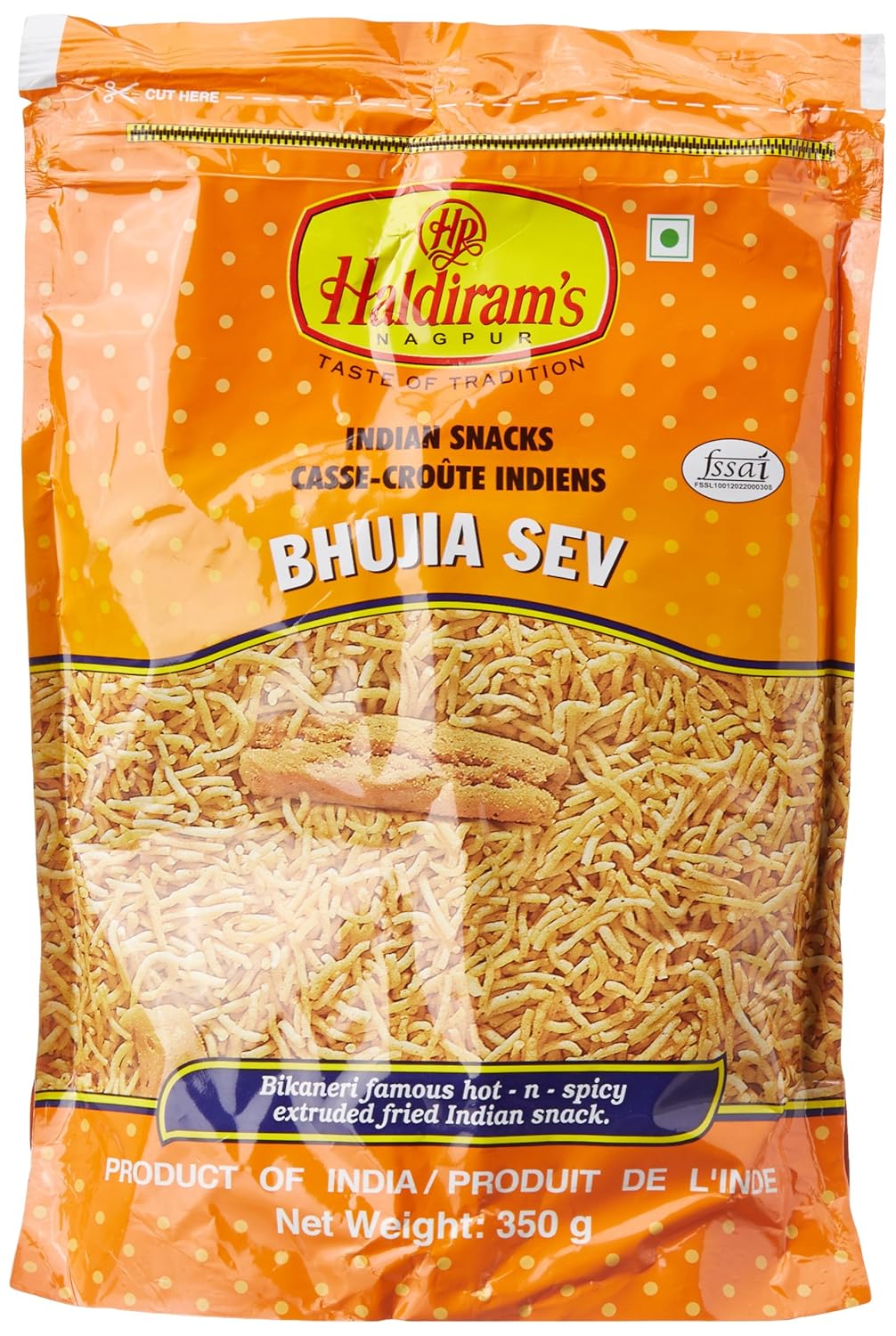 Haldiram Sev Bhujia 400g packet