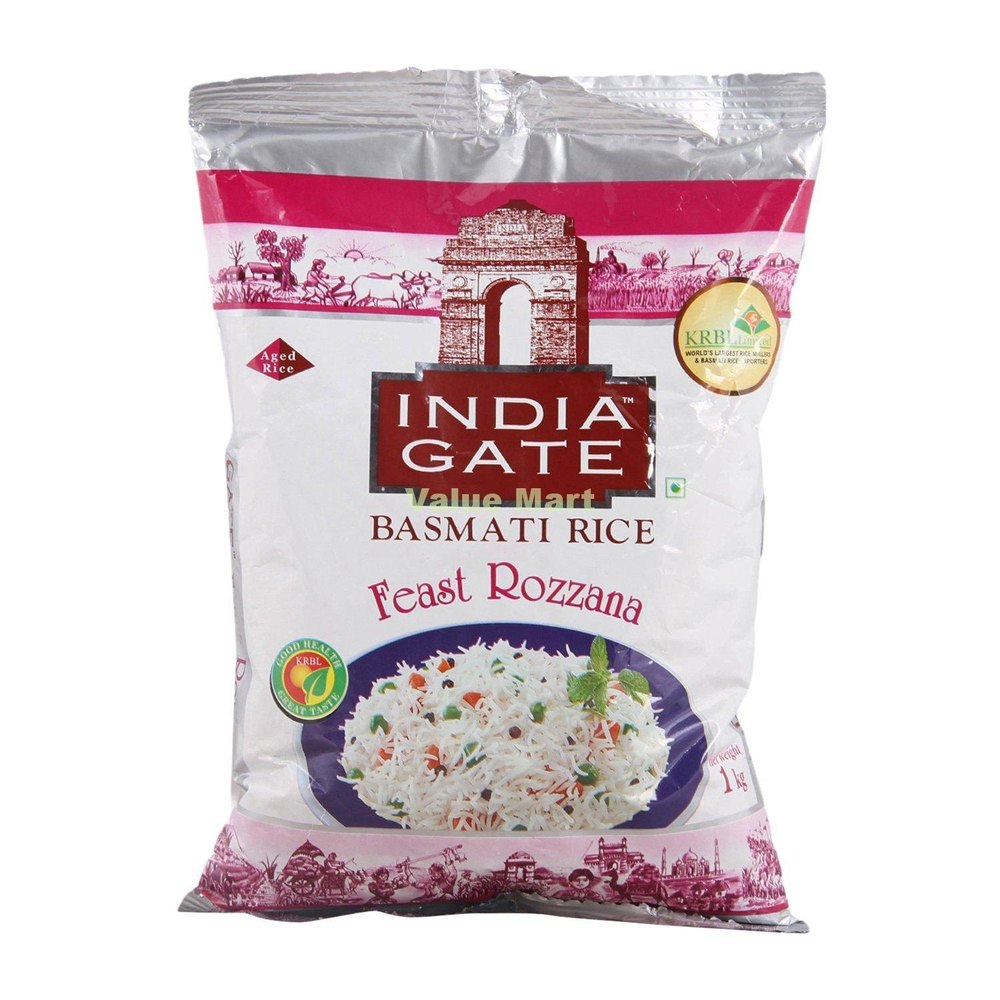 India gate basmati rice 1kg packet ( chawal )