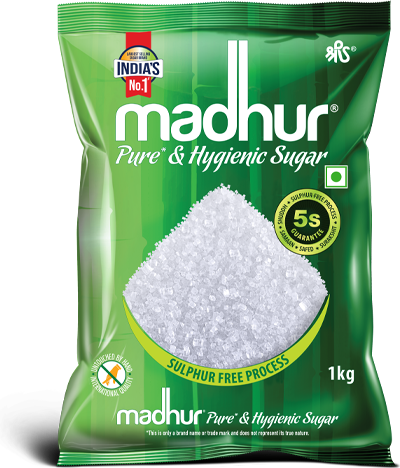 Pure & hygenic Sugar (shakkar) 1kg packet