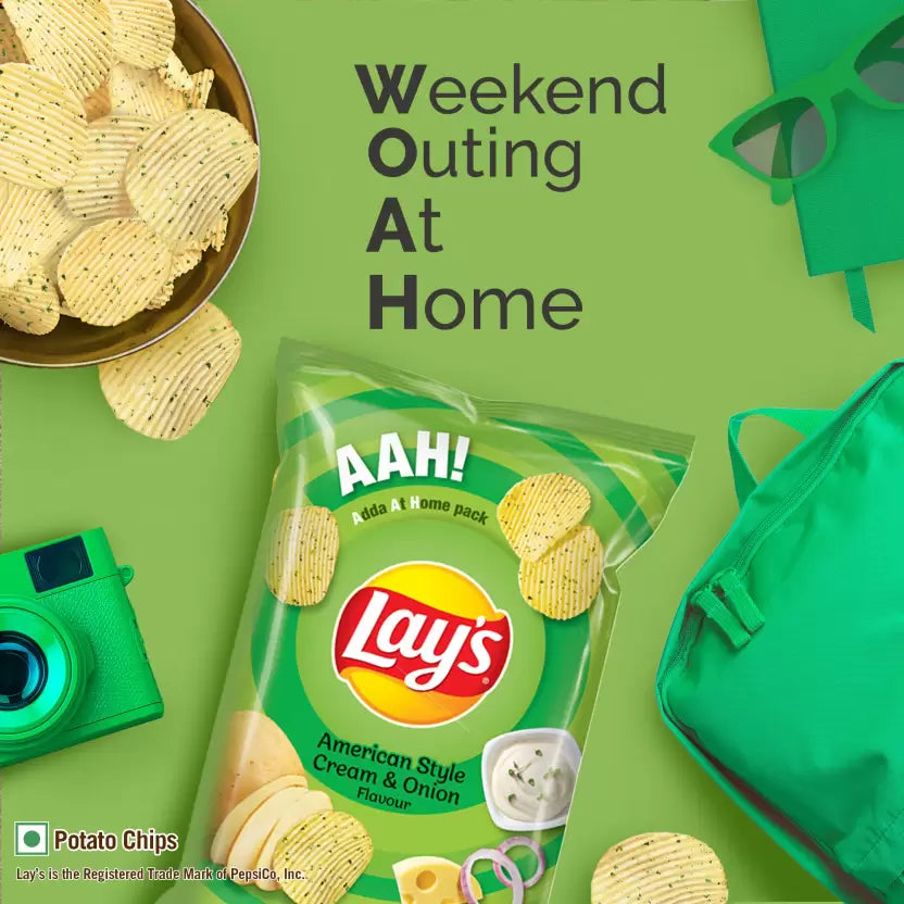Lay's American Style Cream and Onion Chips
