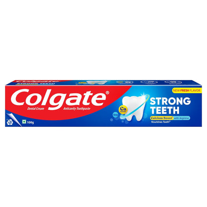 Colgate Strong Teeth, 16g, India' s No: 1 Toothpaste Brand, Calcium-boost Tooth Paste for 2X Stronger Teeth, Whitens Teeth, Fresh Breath & Prevents...